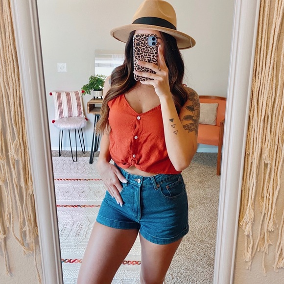 forever 21 high waisted jean shorts